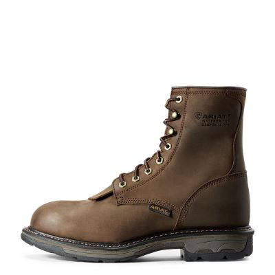 Ariat Workhog 8" - Werkschoenen Bruin Heren - 26767-475